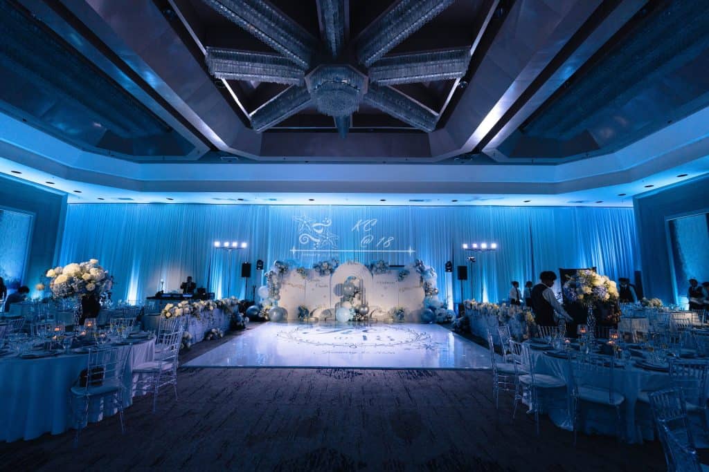 universal hilton event lighting dj los angeles