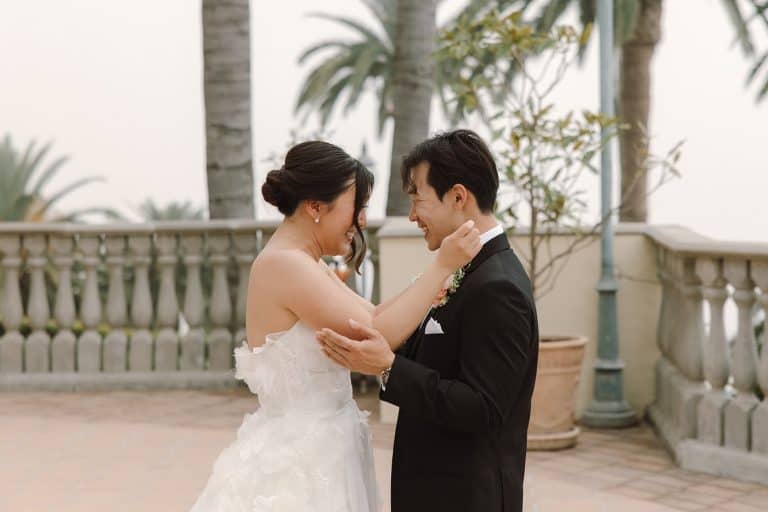 Kristine & Patrick wedding at Bel-Air Bay Club