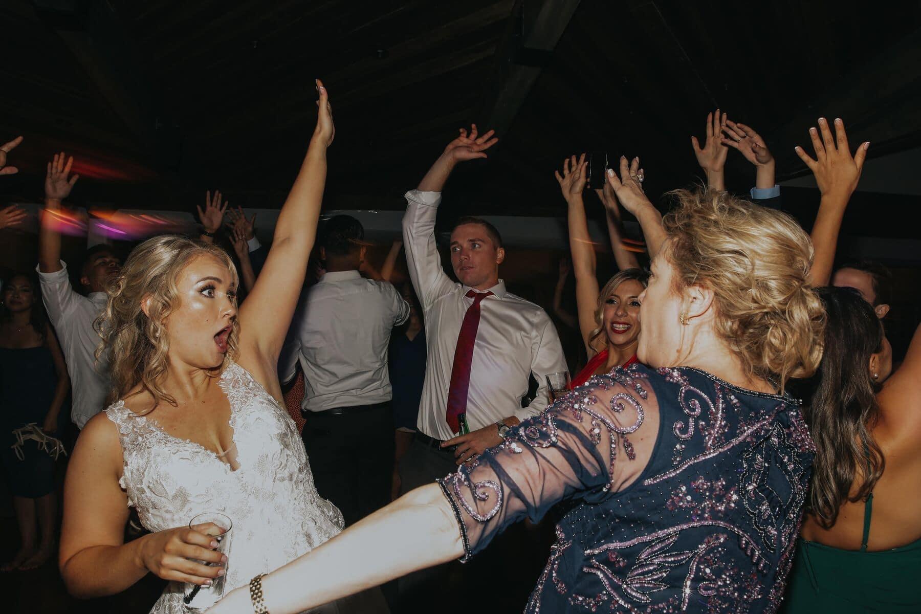 Wedding reception photo