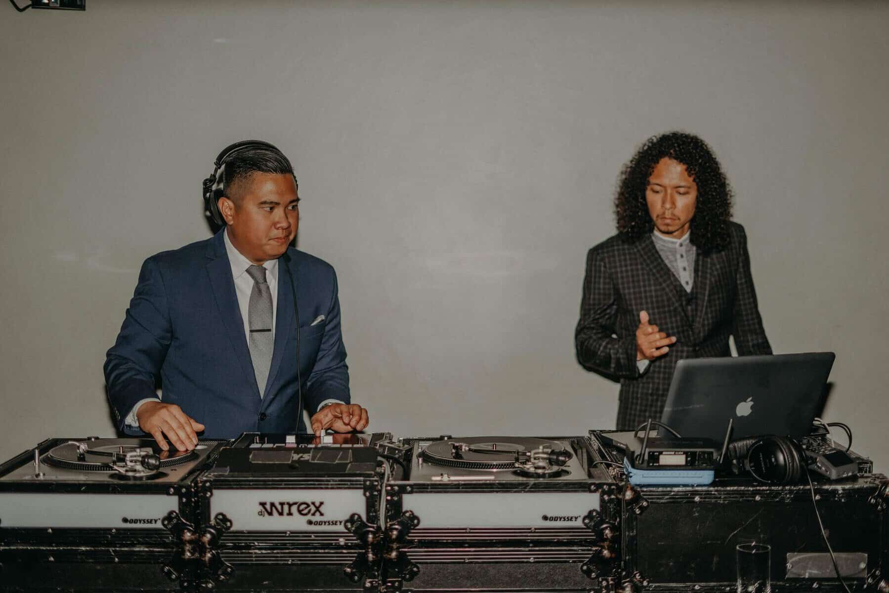 Long Beach wedding DJ Wrex at an Ebell of Long Beach wedding