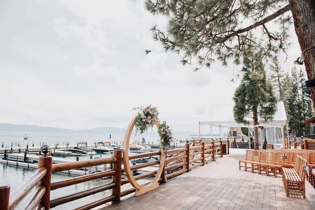 David & Marissa wedding at Lake Tahoe