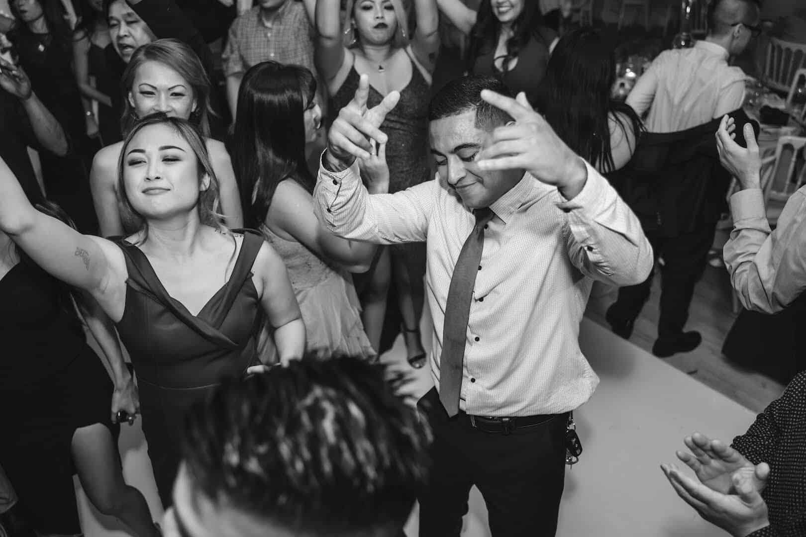 Mon Cheri wedding DJ photo from a wedding DJ Wrex played at Mon Cheri