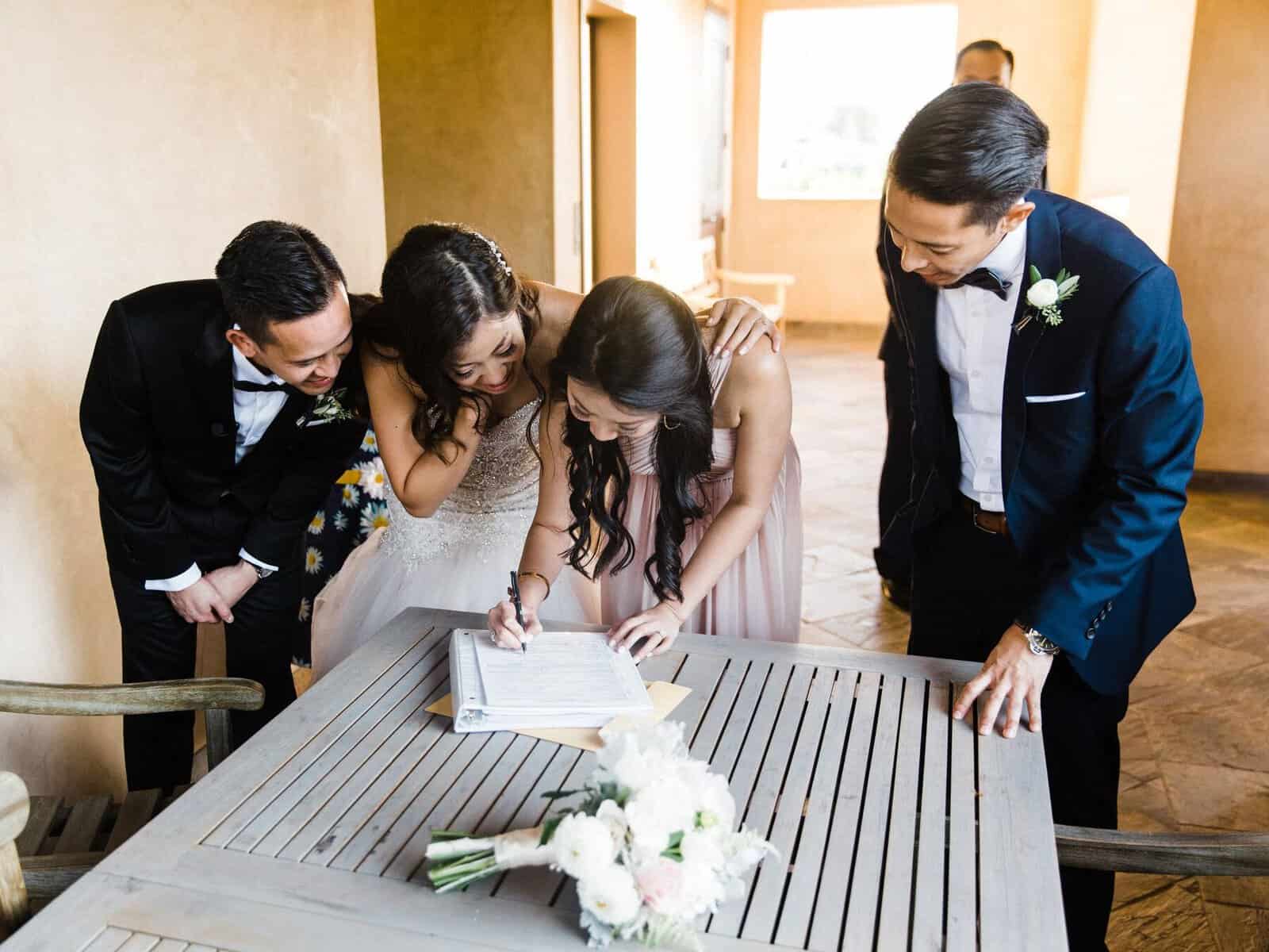 Wedding at Serra Plaza