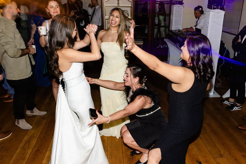Dance floor energy, Denise & Jonathan wedding at Villa & Vine, Santa Barbara